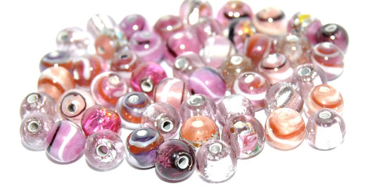 Lampwork HandMade Beads,E (-E), Glass, Czech Republic