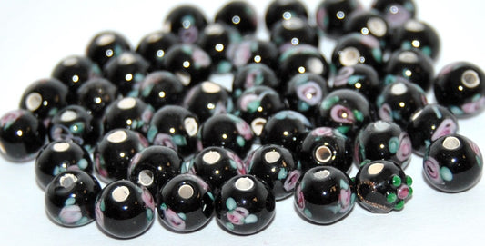 Lampwork HandMade Beads,L (-L), Glass, Czech Republic