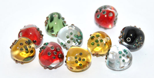 Lampwork HandMade Beads,A (-A), Glass, Czech Republic