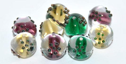 Lampwork HandMade Beads,C (-C), Glass, Czech Republic