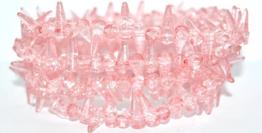 Spike Thorn Beads Crystal 34304 Crack (00030-34304-CRACK), Glass, Czech Republic