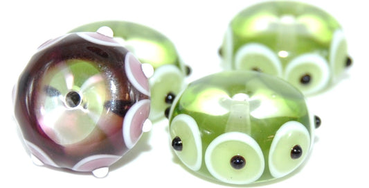 Lampwork HandMade Beads,B (-B), Glass, Czech Republic