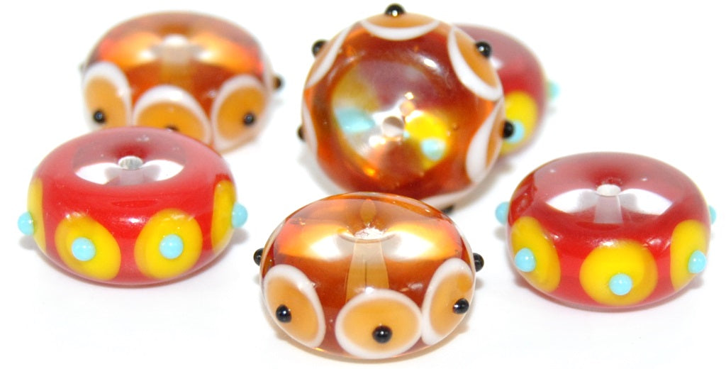 Lampwork HandMade Beads,A (-A), Glass, Czech Republic