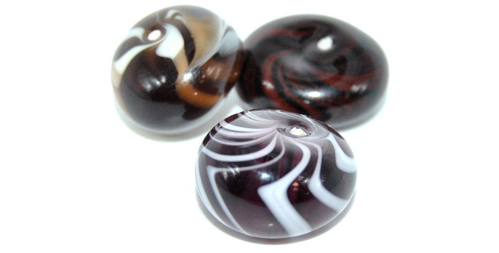 Lampwork HandMade Beads,B (-B), Glass, Czech Republic