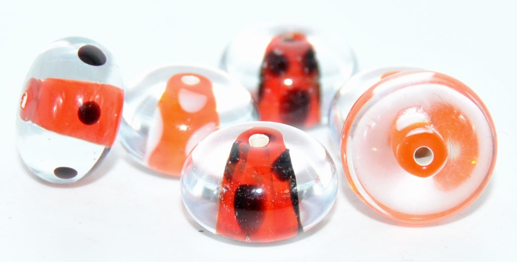 Lampwork HandMade Beads,N (-N), Glass, Czech Republic