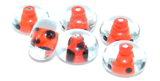 Lampwork HandMade Beads,H (-H), Glass, Czech Republic