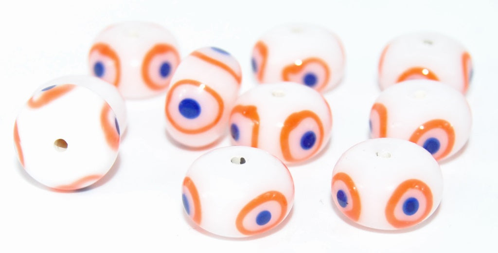 Lampwork HandMade Beads,Matte (-M), Glass, Czech Republic